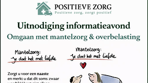 Uitnodiging informatieavond Omgaan met mantelzorg & overbelasting