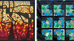 Agnes Tienstra exposeert quilten in Het Pakhuis in Cuijk