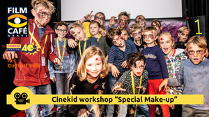 Filmcafé Grave: Workshop “Special Make-up” tijdens Cinekid Festival