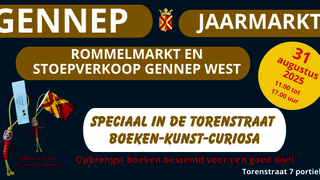 Rommelmarkt en stoepverkoop Gennep west