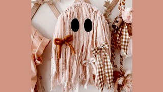 Halloweenspookje knutselen!