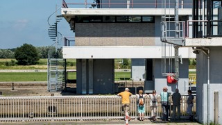 Ontdek het stuw- en sluizencomplex in Sambeek