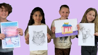 Het Kinder-Kunst-Atelier Cuijk exposeert in Het Pakhuis