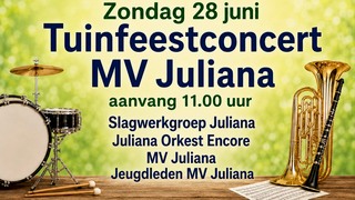 Tuinfeestconcert in Haps