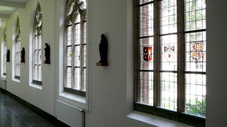 Koor vesper in kloosterkerk