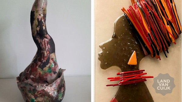 Betty Muller en Tineke van den Eerenbeemt exposeren in Het Pakhuis in Cuijk