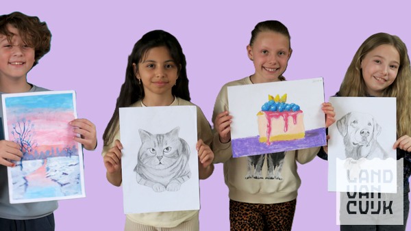 Het Kinder-Kunst-Atelier Cuijk exposeert in Het Pakhuis