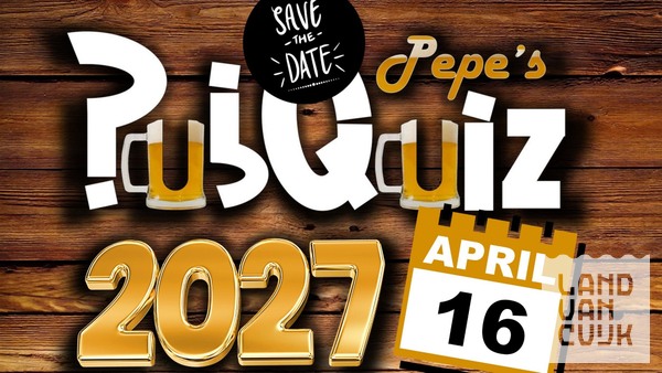 Pepe’s PubQuiz 2027