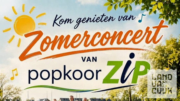 Zomerconcert popkoor ZIP