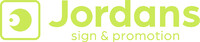 Logo van Jordans sign & promotion